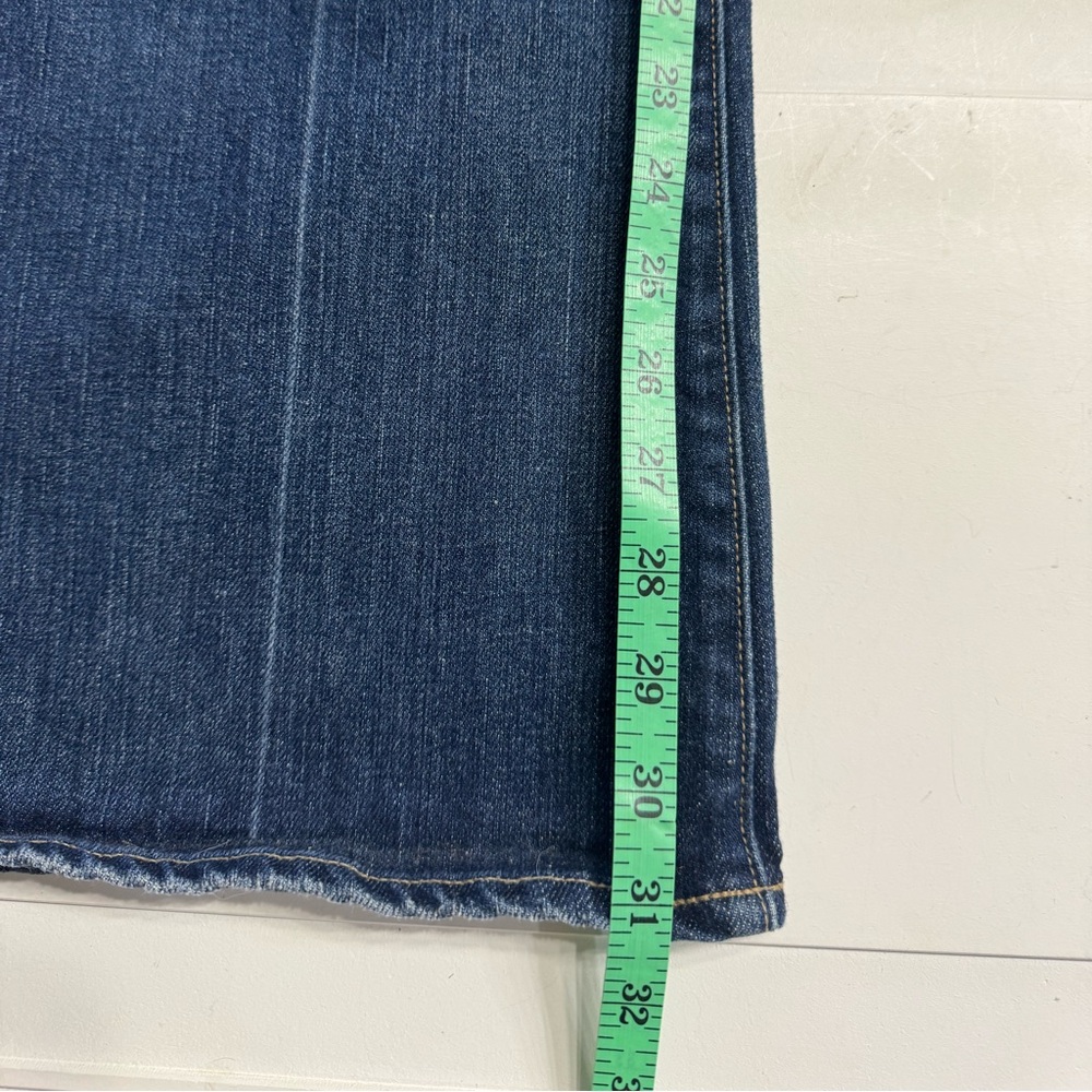 Paige Premium Denim Women’s 29 Robertson Flare Blue Denim Jeans Embroidered - Picture 2 of 7